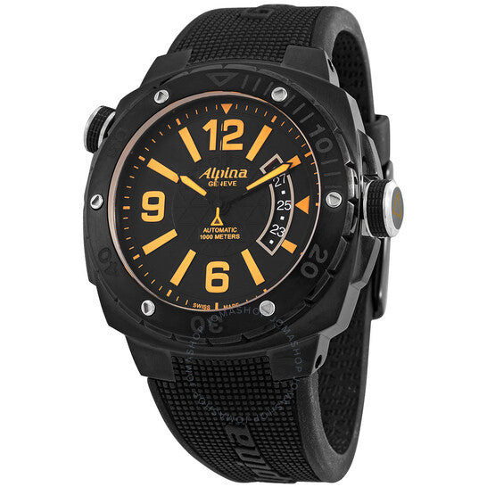Alpina, Extreme Diver Black Dial Automatic Men's Watch