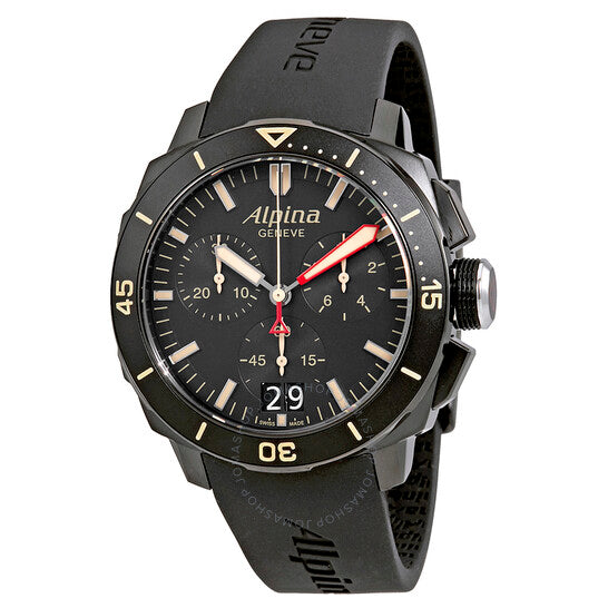 Alpina, Seastrong Diver 300 Chronograph Men's Watch 372LBBG4FBV6