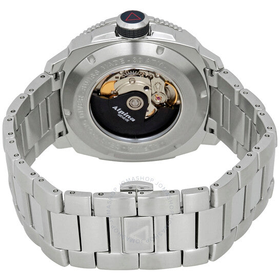 Alpina, Seastrong Diver Automatic Black Dial Men's Watch