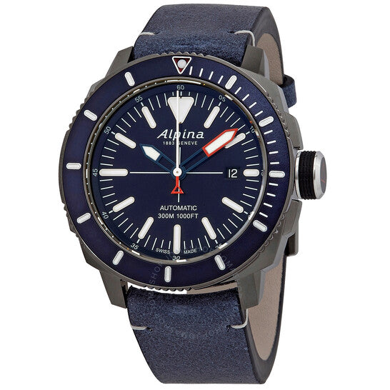 Alpina, Seastrong Diver Automatic Navy Blue Dial Men's Watch