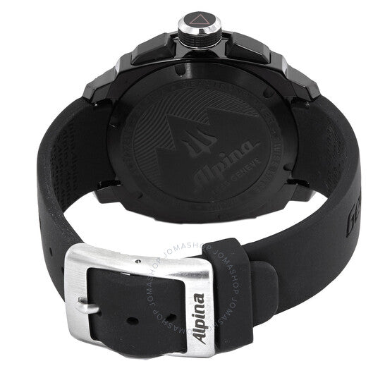 Alpina, Seastrong Diver Quartz Black Dial Men's Watch