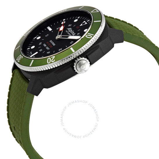 Alpina, Seastrong Horological Quartz Black Dial Men's Watch