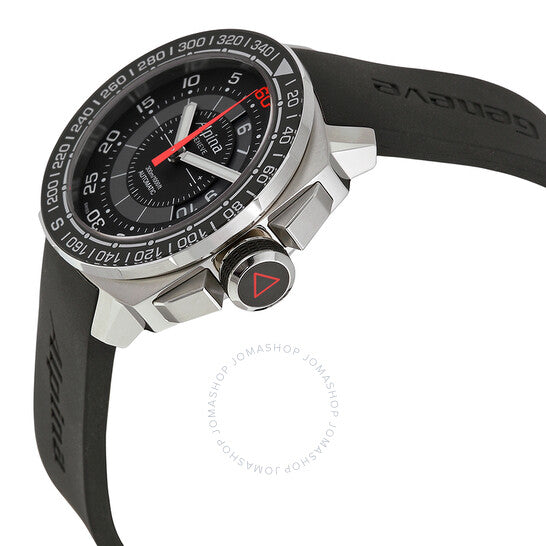Alpina, Seastrong YachTimer Regatta Countdown Black Dial Men's Watch