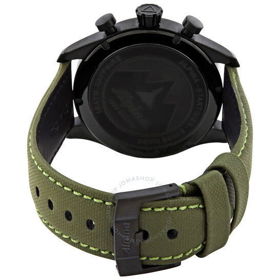 Alpina, Startimer Pilot Chronograph Green Dial Men's Watch
