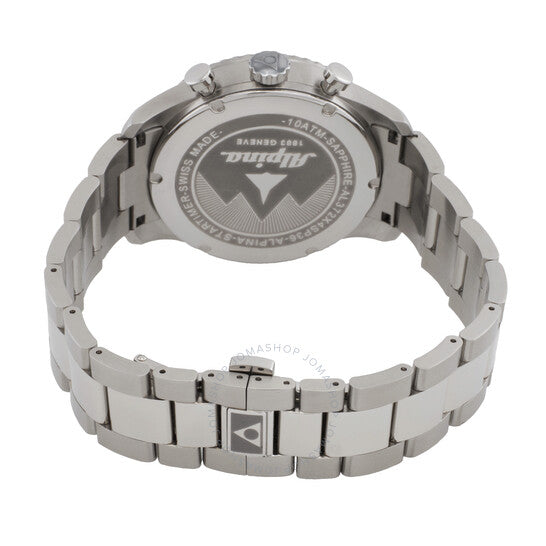 Alpina, Startimer Pilot Chronograph Quartz Black Dial Men's Watch