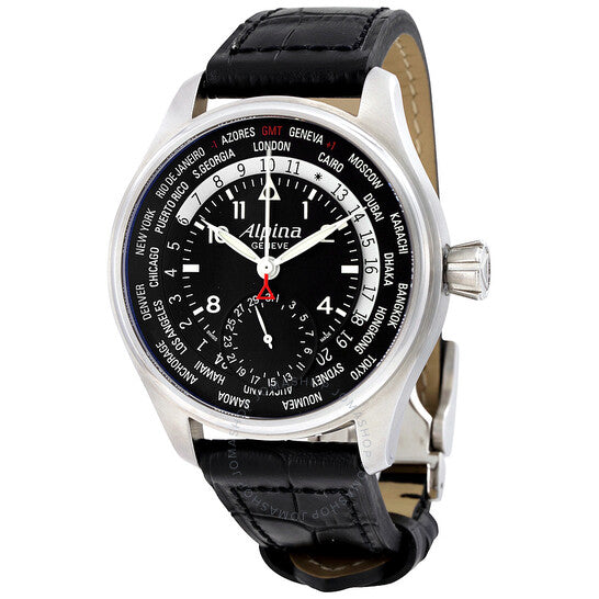 Alpina, Startimer Pilot Manufacture Worldtimer Automatic Men's Watch