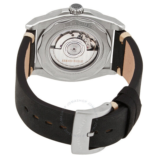 Armand Nicolet, JH9 Automatic Black Dial Men's Watch