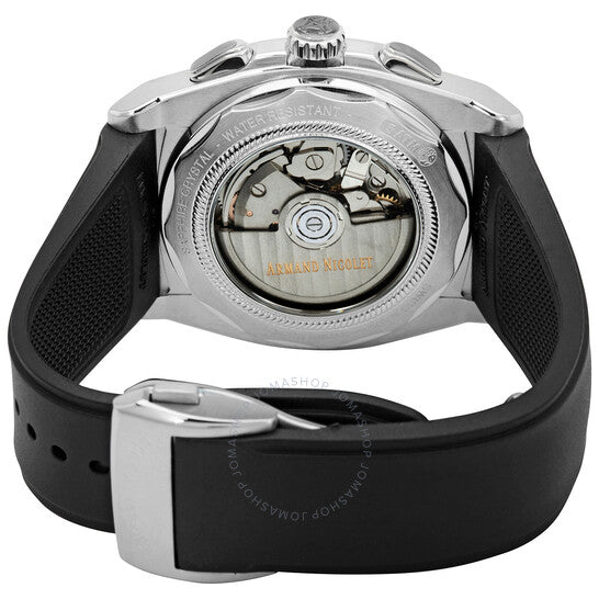 Armand Nicolet, JH9 Chronograph Automatic Silver Dial Men's Watch