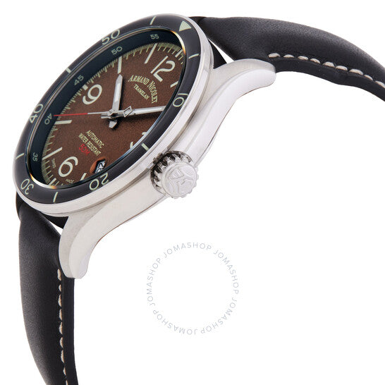 Armand Nicolet, M2H Automatic Brown Dial Men's Watch