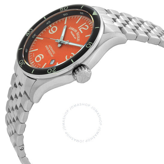 Armand Nicolet, M2H Automatic Orange Dial Men's Watch