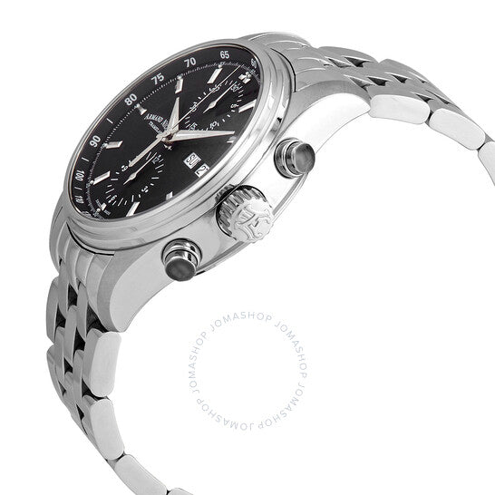 ساعة أرماند نيكوليت MH2 كرونوغراف أوتوماتيكية للرجال بمينا أسود