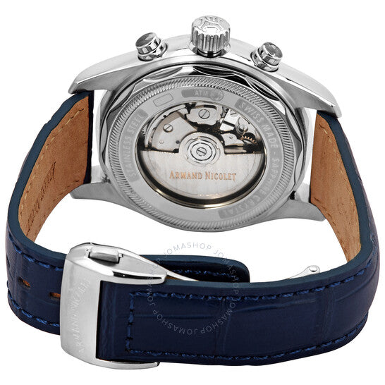 Armand Nicolet, MH2 Chronograph Automatic Dark Blue Dial Men's Watch