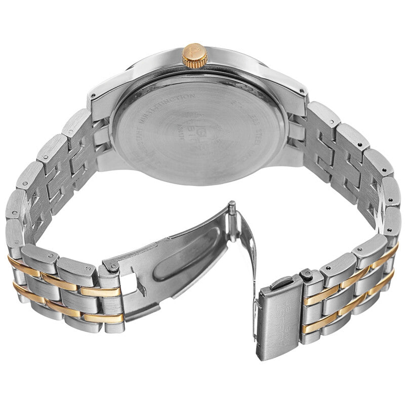 Quartz Multi-function Silver Dial Men's Watch