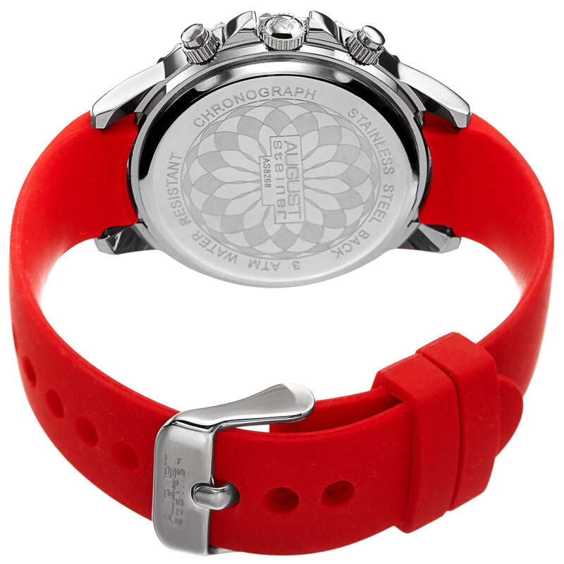Chronograph Quartz White Dial Ladies Watch