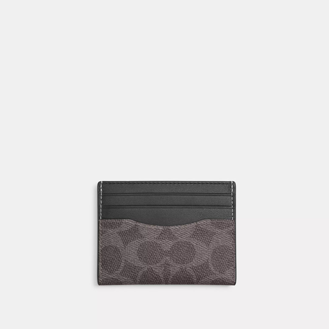 slim id card case in signature canvas