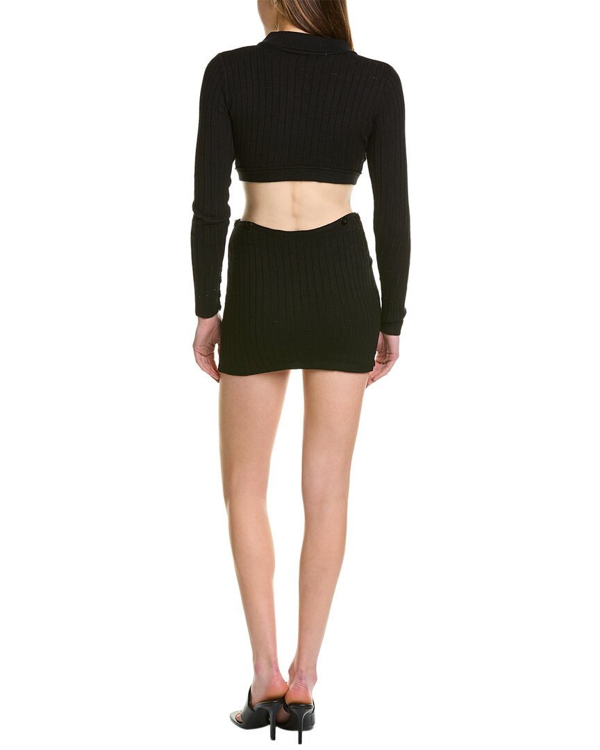 2pc sweater & mini skirt set