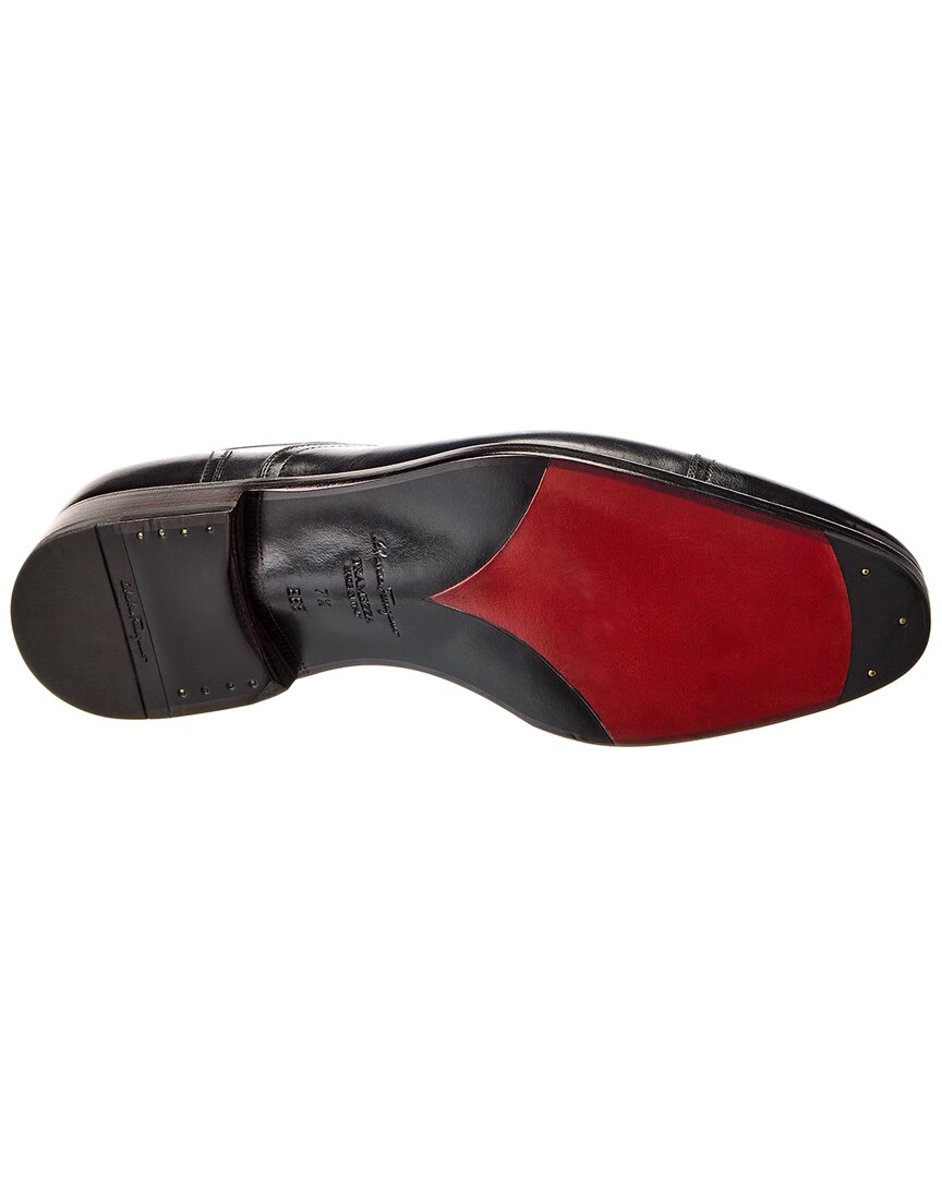 ferragamo baron leather oxford