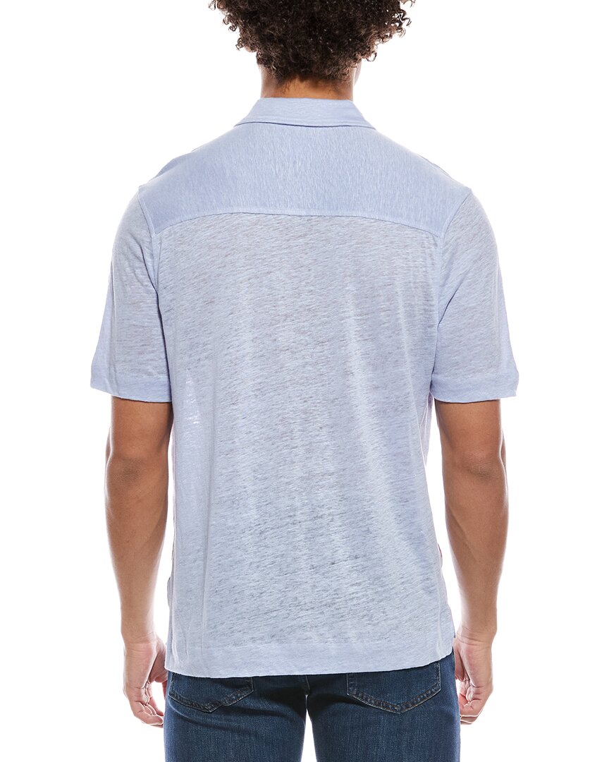 linen polo shirt