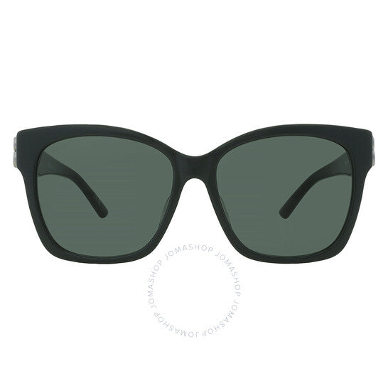 نظارات شمسية نسائية مربعة خضراء من بالنسياغا