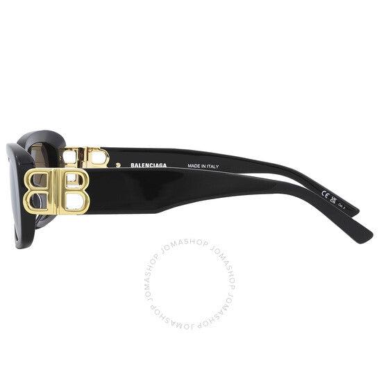 Balenciaga, Grey Rectangular Ladies Sunglasses