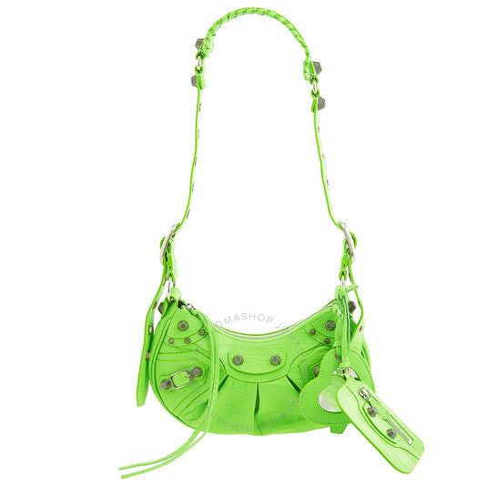 Balenciaga, Le Cagole XS Shoulder Bag In Acid Green