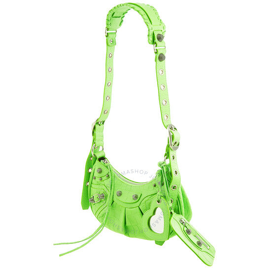 Balenciaga, Le Cagole XS Shoulder Bag In Acid Green