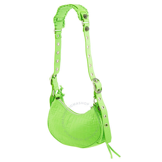Balenciaga, Le Cagole XS Shoulder Bag In Acid Green