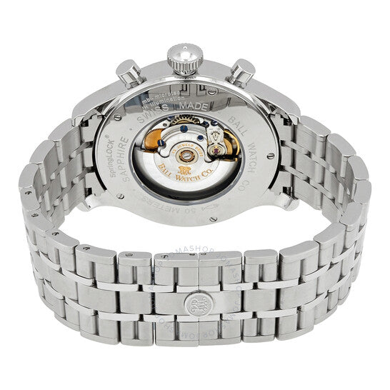 Ball, Trainmaster Cannonball Chronograph Automatic Black Dial Men's Watch