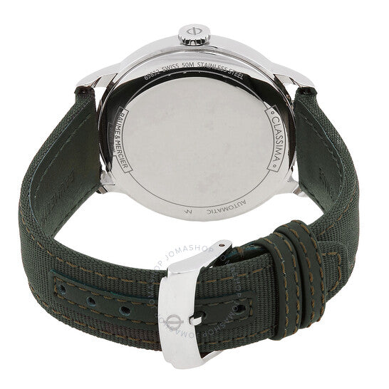 ساعة بوم إي ميرسييه كلاسيما أوتوماتيكية للرجال بمينا أخضر