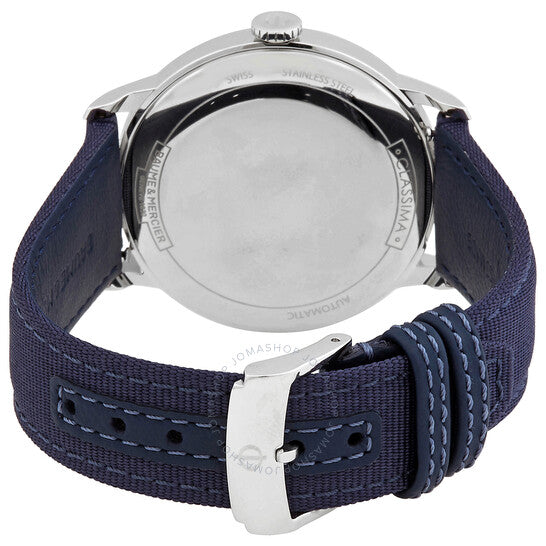 ساعة بوم إي ميرسييه كلاسيما أوتوماتيكية للرجال بمينا أحمر