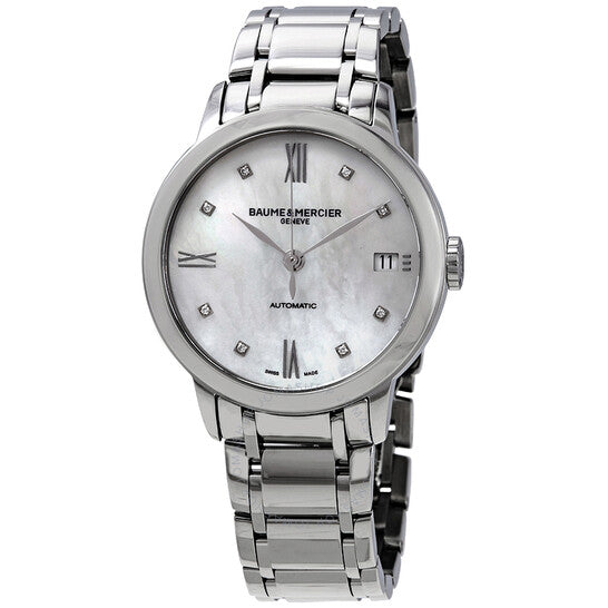 Baume et Mercier, Classima Automatic Diamond Ladies Watch 10496