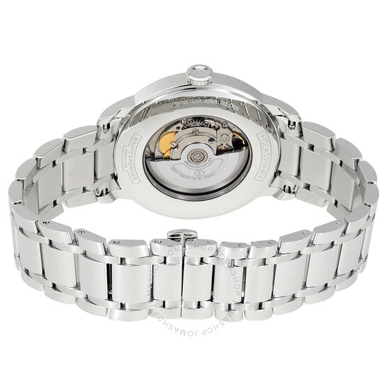 ساعة بوم إي ميرسييه كلاسيما أوتوماتيكية للرجال بمينا فضي