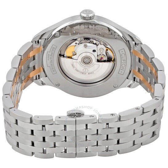 Baume Et Mercier, Clifton Automatic Gold Dial Men's Watch M0