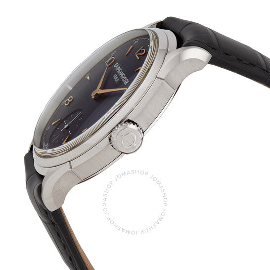 ساعة بوم إي ميرسييه كليفتون للرجال بمينا أسود