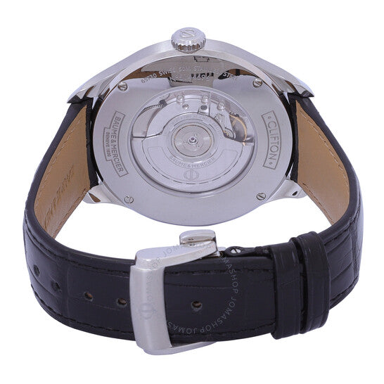 ساعة بوم إي ميرسييه كليفتون جي إم تي أوتوماتيكية بمينا أسود للرجال