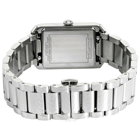 ساعة بوم إي ميرسييه، هامبتون كوارتز بمينا فضية للنساء