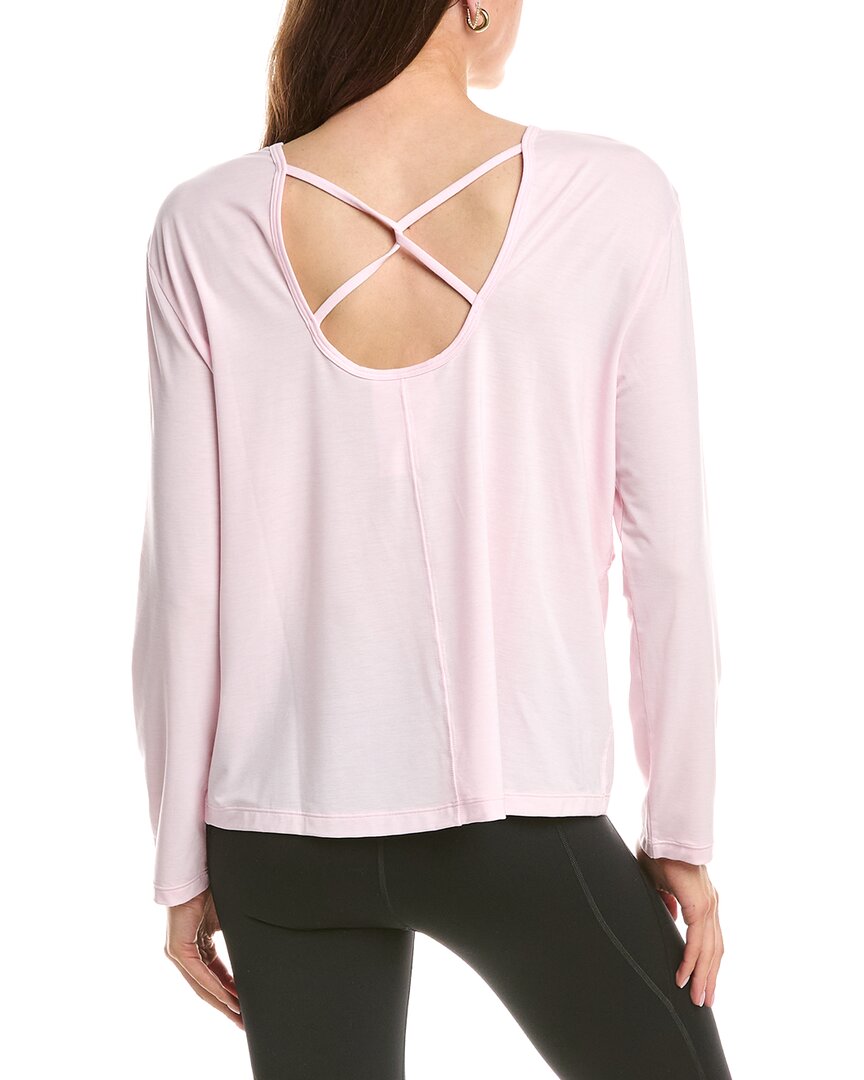 soft flow strappy back boxy top