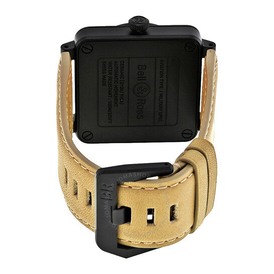 Bell And Ross, Aviation Automatic Beige Dial Men's Watch