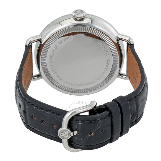 ساعة بيل آند روس أوتوماتيكية للرجال بمينا أسود