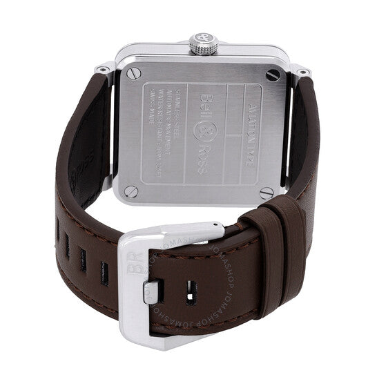 ساعة بيل آند روس BR 03 أوتوماتيكية للرجال بمينا نحاسي