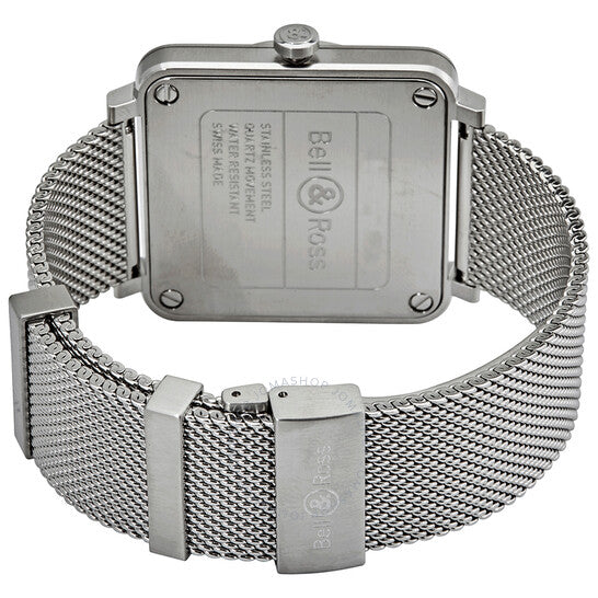 ساعة بيل آند روس للرجال، كوارتز، مينا سوداء