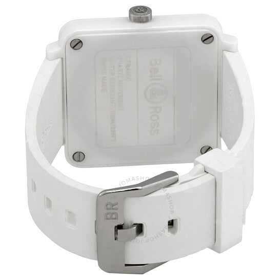 Bell And Ross, Quartz White Dial Men's Watch