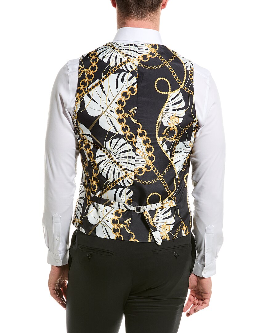 marylebone slim double-breasted vest