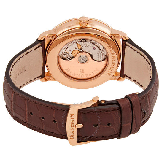 Blancpain, Villeret 18k Rose Gold Automatic Grey Dial Men's Watch