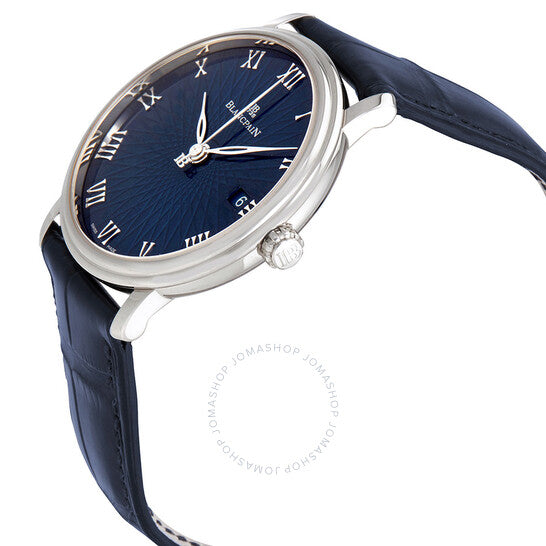 Blancpain, Villeret Ultra Slim Blue Dial Men's Watch