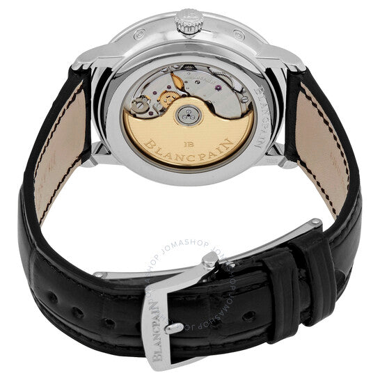 ساعة بلانكبان فيليريت ألترا بلايت أوتوماتيكية للرجال بمينا أبيض