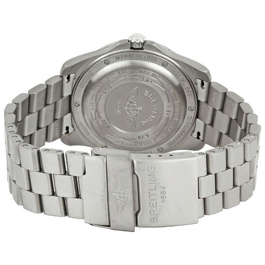 ساعة بريتلينج ايروسبيس للرجال TI بمينا فضي