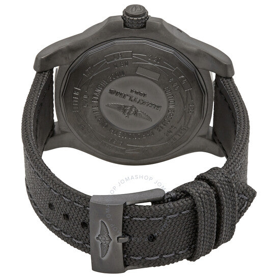 ساعة بريتلينج أفنجر بلاكبيرد أوتوماتيكية للرجال بمينا أزرق