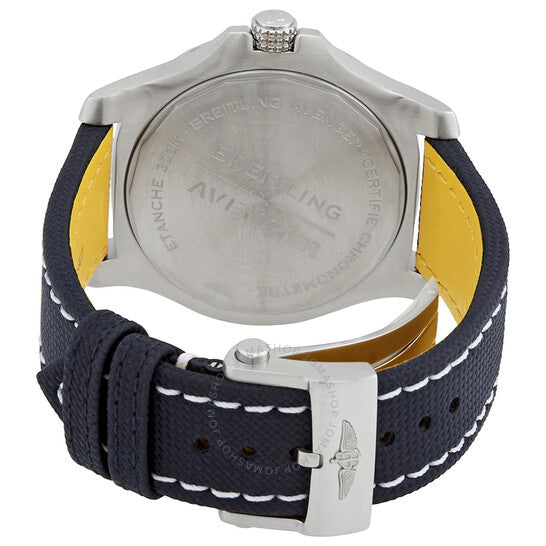 ساعة بريتلينغ أفنجر جي إم تي 45 أوتوماتيكية بمينا أزرق