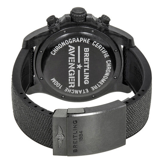 Breitling, Avenger Hurricane Yellow Dial Automatic Men's Watch XB0170E4-I533BKRD